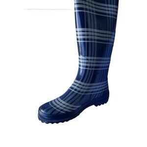 Aigle Polka Boot Trilly Bleu Women's Size 6